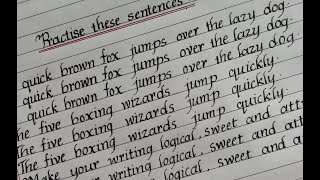 #Educational_Hub_Practice# Mono Cursive Writing Sentence Practice For Beginners | Educational Hub screenshot 2