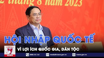 Hội nhập quốc tế vì lợi ích quốc gia, dân tộc - VNEWS
