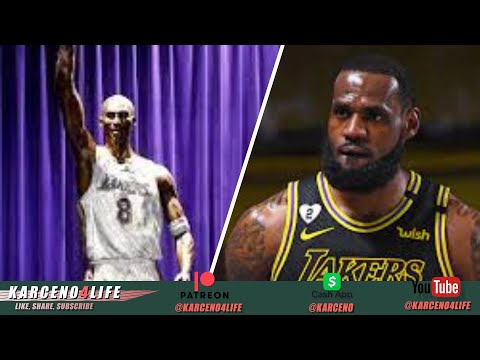Lebron misses Kobe Bryant Statue celebration and lose the game for Lakers