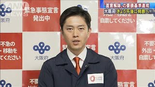 大阪府“宣言解除”要請か　独自基準達成で判断へ(2021年2月9日)