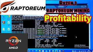 Raptoreum mining profitability on Amd ryzen 3 🤑 screenshot 5