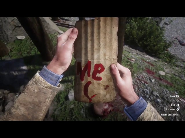 Asesino en serie en Red Dead Redemption 2: todas las pistas y