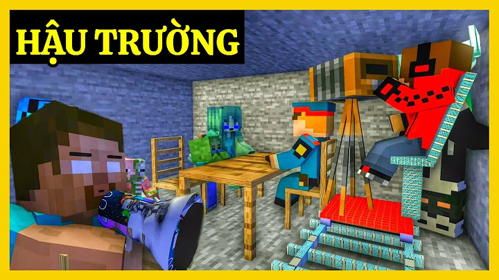 [ Lớp Học Quái Vật ] Một Ngày Quay Phim Của Lớp Học Quái Vật  | Minecraft Animation