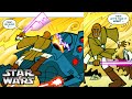 The Time Mace Windu Calmly SHREDDED a B3 ULTRA BATTLE DROID To Pieces - (with Saesee Tiin)