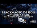 Blackmagic Design Authorized Dealer| Used Broadcast Equipment | Allied Broadcast Group