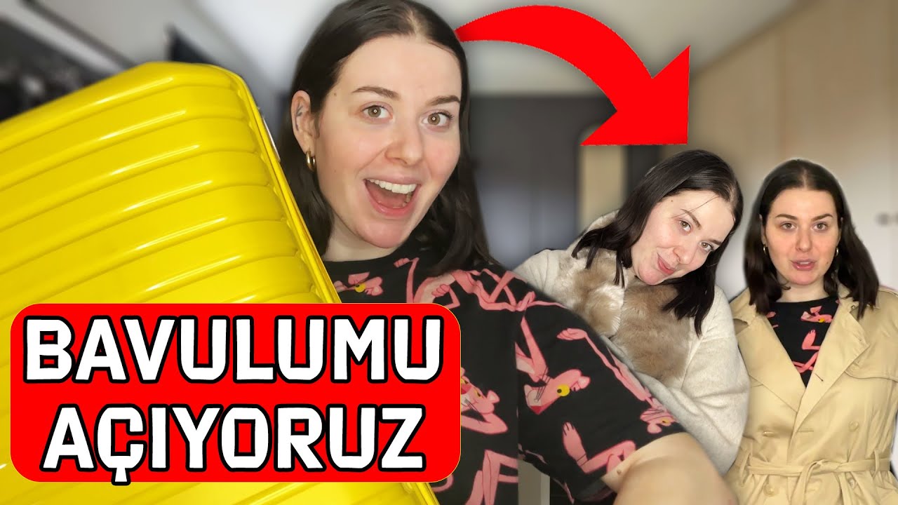 BAVULUMU AÇIYORUZ 😅 YANIMDA NE GETİRDİM ?