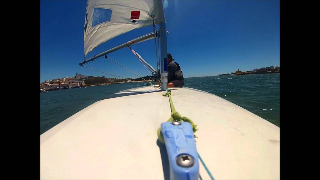 Sailing Laser 47 Gybe YouTube