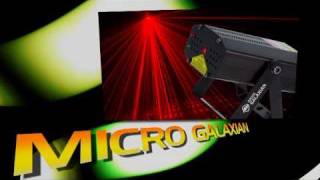 American DJ Micro Galaxian II laser rouge/vert