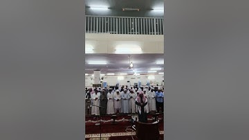 سورة الزلزلة  صلاة العشاء للمؤذن محمد البراك في جامع الكنكار  ٧ /٦ /١٤٤١