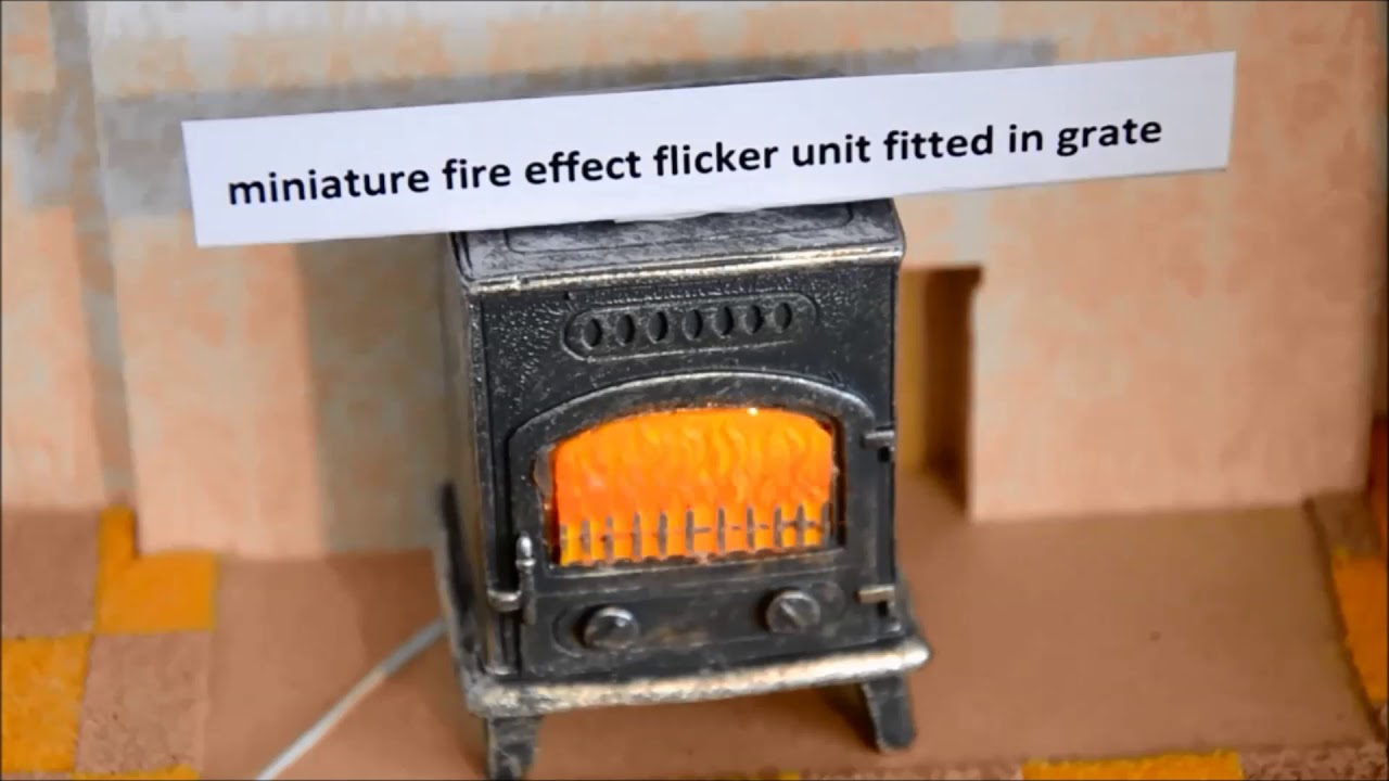 Dolls House Lighting And Fireplaces With Flicker Effect Youtube