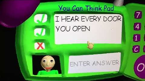 My jumpscare sound in Baldi