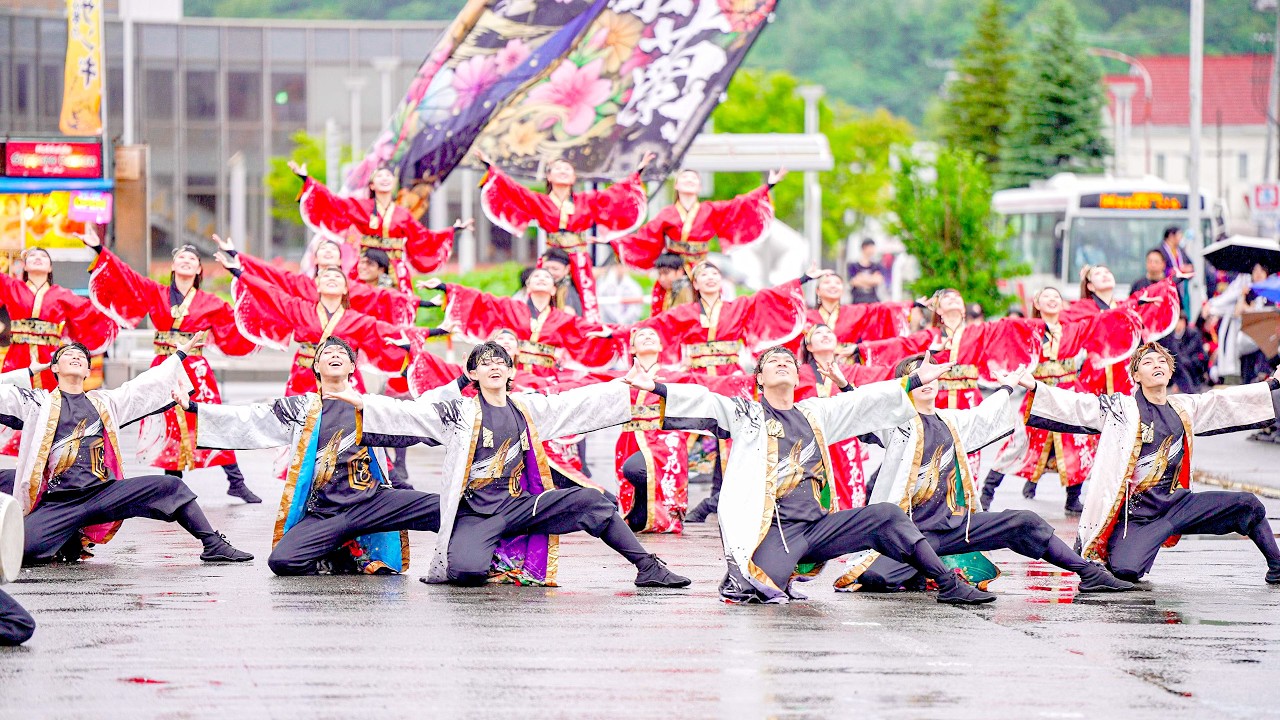 4K] 室蘭百花繚蘭 YOSAKOIソーランちとせトーナメント 2026 空知支部