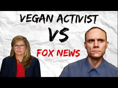 VEGAN activist trolls FOX NEWS