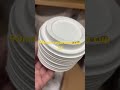 Disposable Compostable 80mm 90mm Sugarcane Bagasse Cup Lids Biodegradable Paper Cups Lids for Coffee