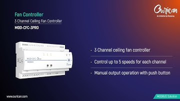 Smart ceiling fan control  | MOD-CFC-3PRO | #homeautomation #smarthome #ouricanautomation