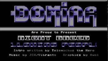 C64: DOM intro 16 (DOM)
