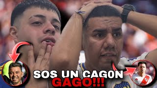 Thumbnail for SOS UN CAG0N GAGO !!! | REACCIONES de HINCHAS | RIVER PLATE 2 vs BOCA JUNIORS 1