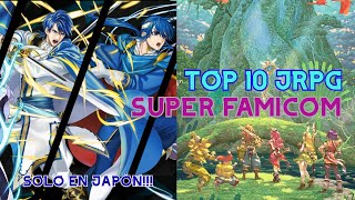 TOP 10 JRPG de Super Famicom - Solo en Japón!