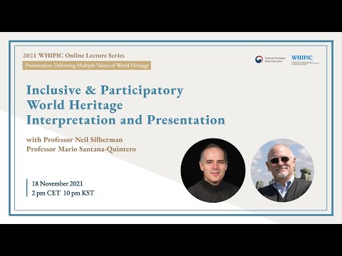 [2021 Online Lecture Series] "Inclusive and Participatory WH Interpretation and Presentation"