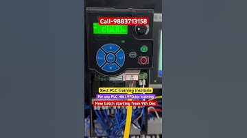 Best PLC training institute #shorts #short #plc #plctraininginstitute #electrical #scada #vfd #hmi