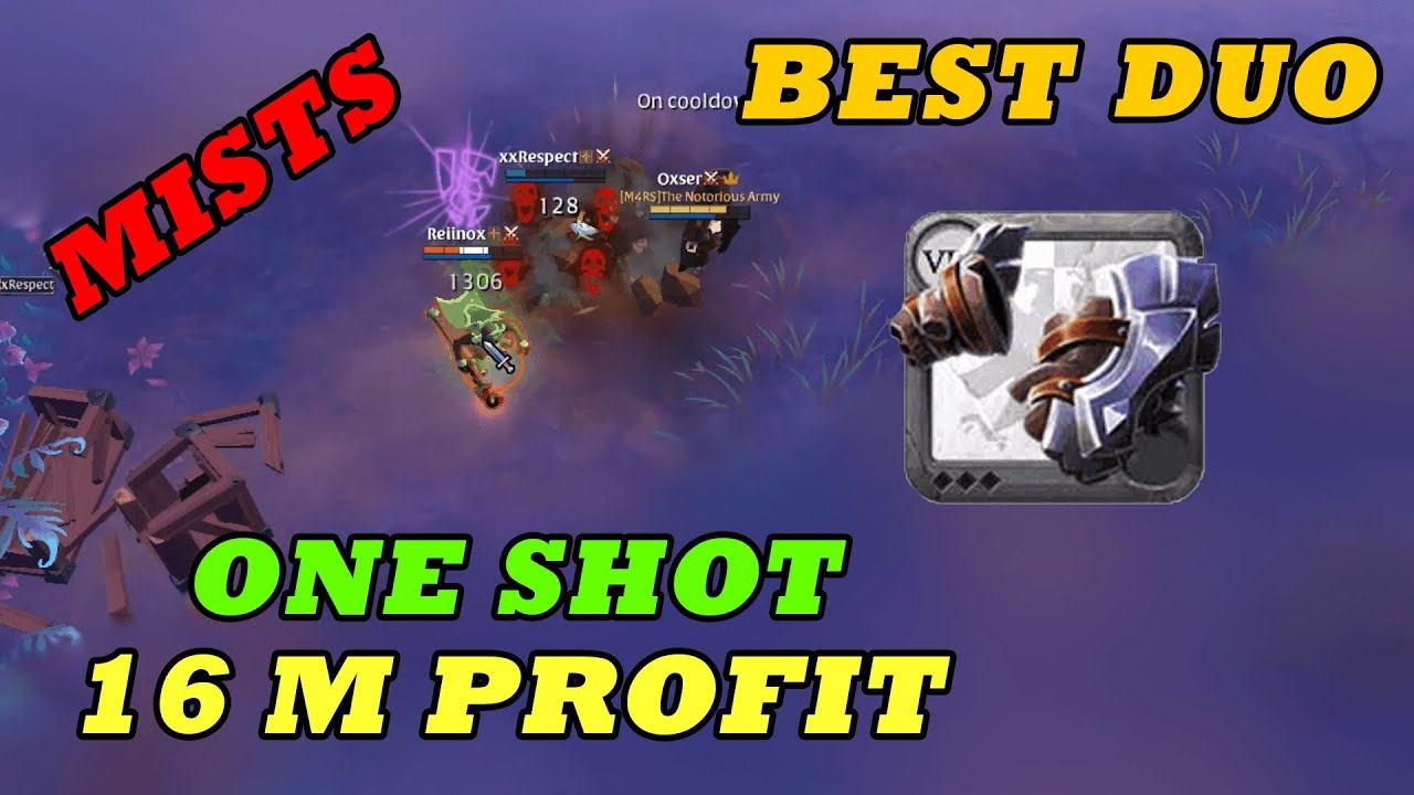 16M PROFIT !!! DUO MISTS ONE SHOT AND KITE BUILD INSANE DAMAGE (Albion