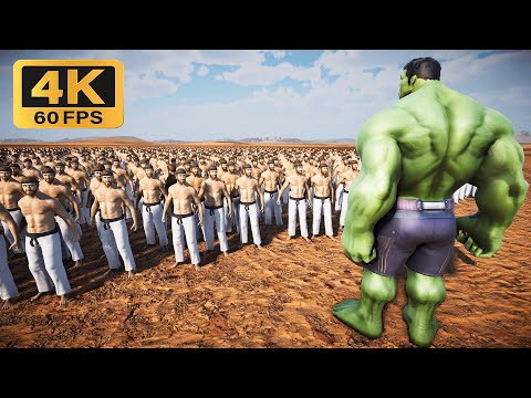 видео: Hulk vs 1000 Every Unit — Ultimate Epic Battle Simulator 2 — UEBS 2