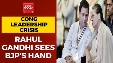 Congress Leadership Crisis: Rahul Gandhi Accuses 23 Party Leaders Of Colluding With BJP