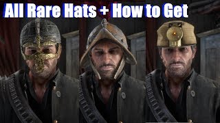 Red Dead Redemption 2 - All Rare Hats & Helmets Location (PS4 Pro)