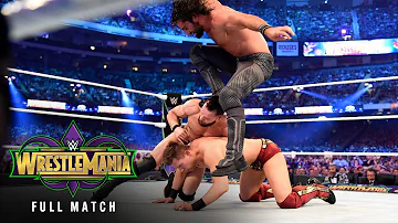 FULL MATCH — Miz vs. Seth Rollins vs. Finn Bálor — Intercontinental Title Match: WrestleMania 34