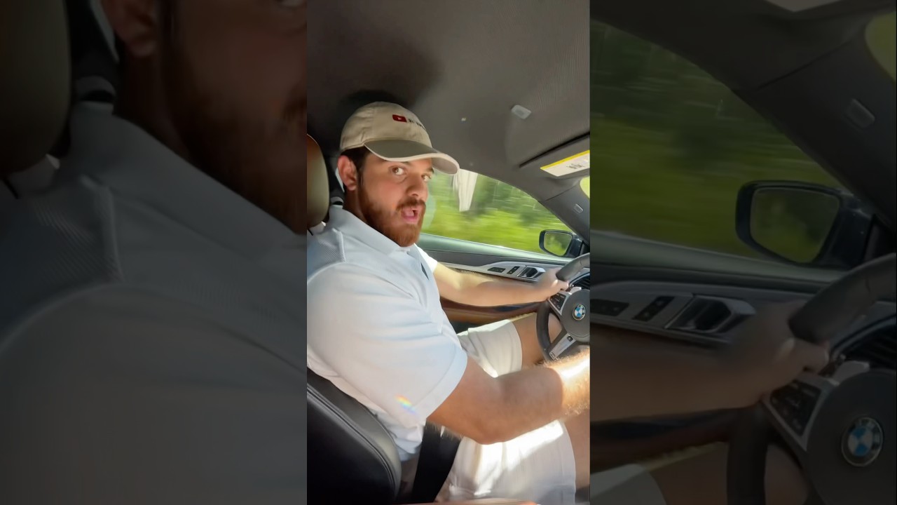 POV: Muscle Car guy drives a boosted BMW...