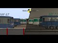 Metro Simulator Beta 3.16.1 Rolling stock MF67 and MP73