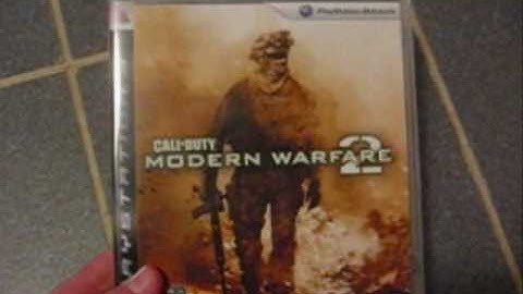 Call of Duty: Modern Warfare 2 PS3 unboxing
