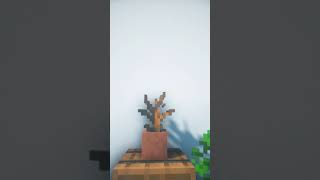 Minecraft: Ultra Simple Plant in Pot Tutorial #shorts Minecraft: Ultra Simple Plant in Pot Tutorial #shorts