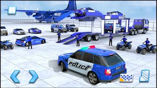 US Police Car Park & Transport Game Gameplay HD Mobile Android - Police Transport Car Games Mobile