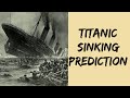 Author predicts titanic sinking 14 years earlier