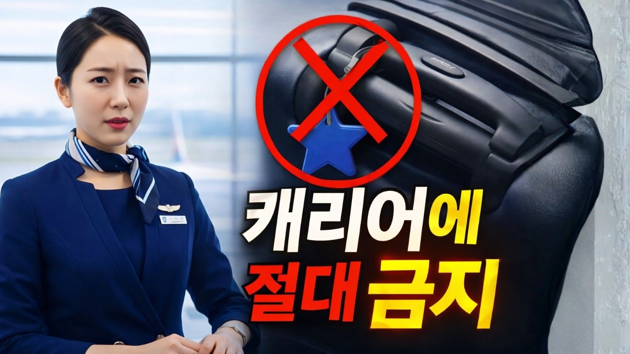 캐리어에 ‘이것’ 절대 달지 마세요! 공항 직원의 실화: 달면 무조건 사라집니다, 소중한 물건 잃기 싫으면 당장 떼세요!