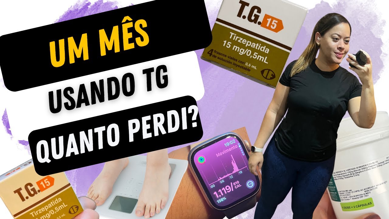 Um mês de TG | Relato da 3ª e 4ª semana | Quanto emagreci? #tirzepatida #mounjaro