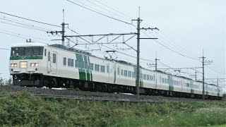 JR185系B4編成 8522M ホリデー快速鎌倉 鎌倉行き JR武蔵野線 東川口～東浦和 区間