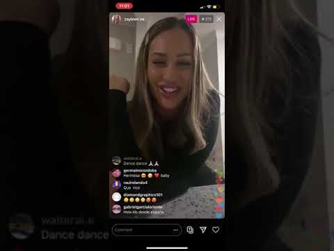 @zayleen.xo IG Live March 12, 2020