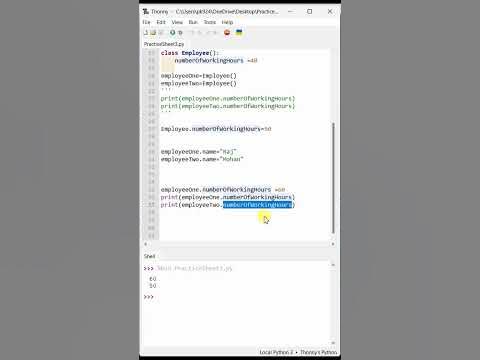 #32- Class Attributes Vs Instance Attributes [Part-4] | Advanced Python ...