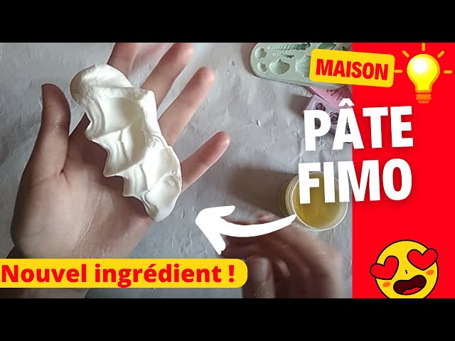 FAIRE SA PÂTE FIMO DURCISSANTE À L'AIR NOUVELLE RECETTE MAISON [TUTO N°3]  #argile #sculpture#déco 