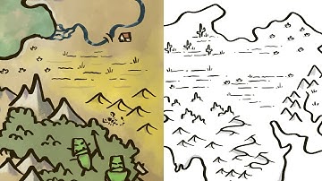 Tips for Drawing Deserts (Fantasy Map Making)
