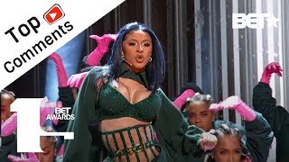Cardi B \& Offset In FIRE “Clout” \& “Press” Performance BET Awards! | BET Awards 2019 - Top Comments