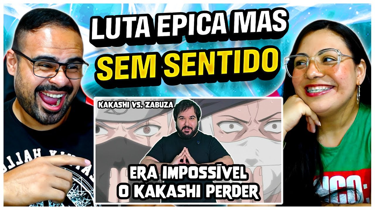 REACT ZÉ RENACHO | A luta q fez naruto subir de nível | Kakashi vs. Zabuza