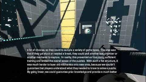 Portal 2 dev commentary: The hub