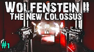 WOLFENSTEIN 2 THE NEW COLOSSUS - ЧАСТЬ 1 (ПРОХОЖДЕНИЕ ) / 2K / PC