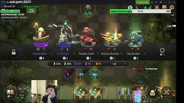 Auto Chess Mobile - How to scout for transitions & how to throw the game | Rook 9 Ranked Gameplay