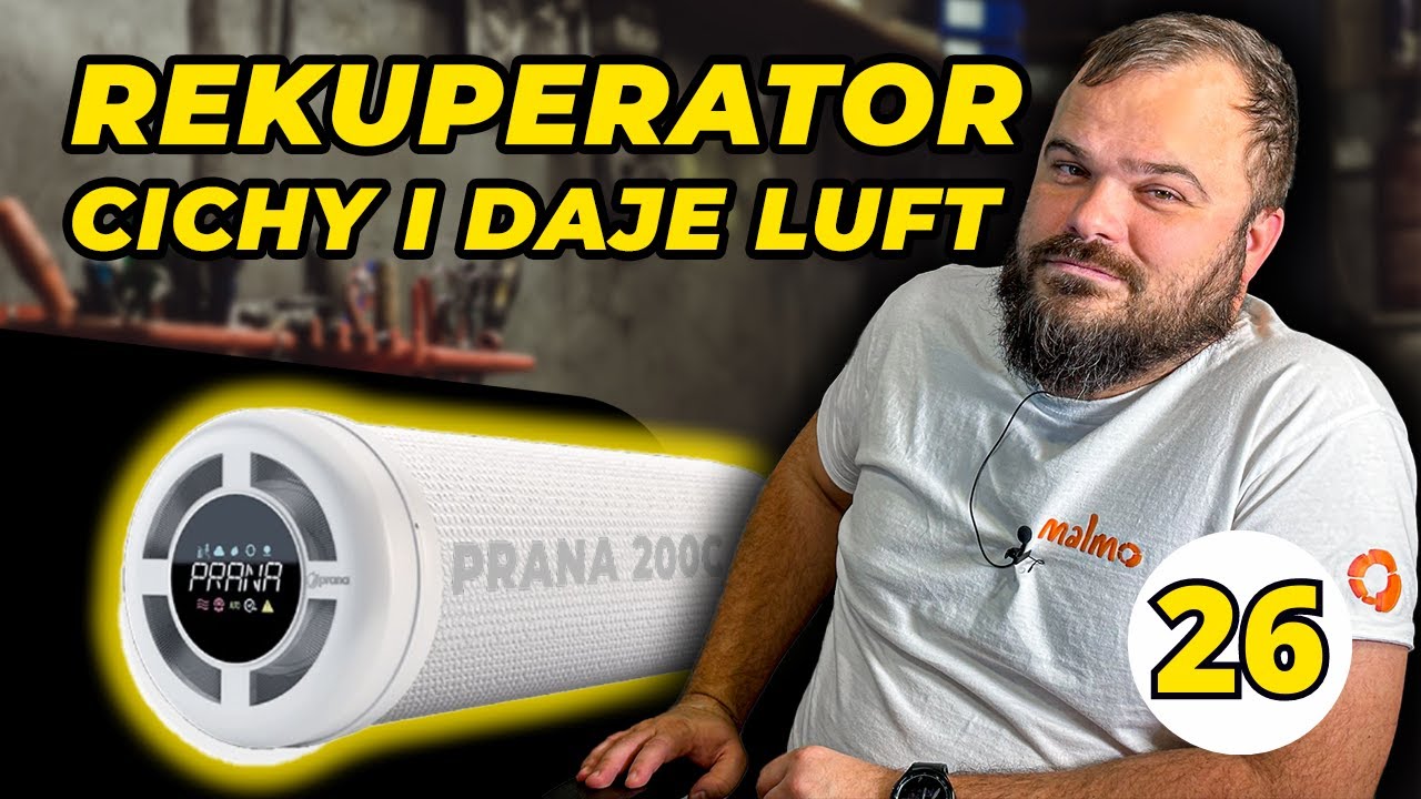 Wentylacja w mieszkaniu: Test i recenzja ściennego rekuperatora decentralnego PRANA