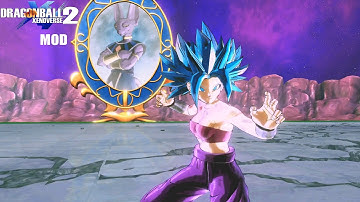 Caulifla Super Saiyan Blue Transformation - Dragon Ball Xenoverse 2 MODS