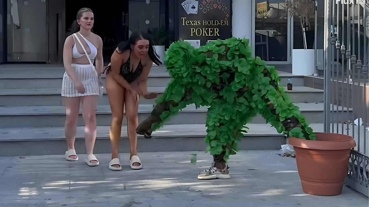 🔥 Ultimate Bushman Prank Reactions 🔥P324 #bushman #comedy #prank LoL-Bushman Prank